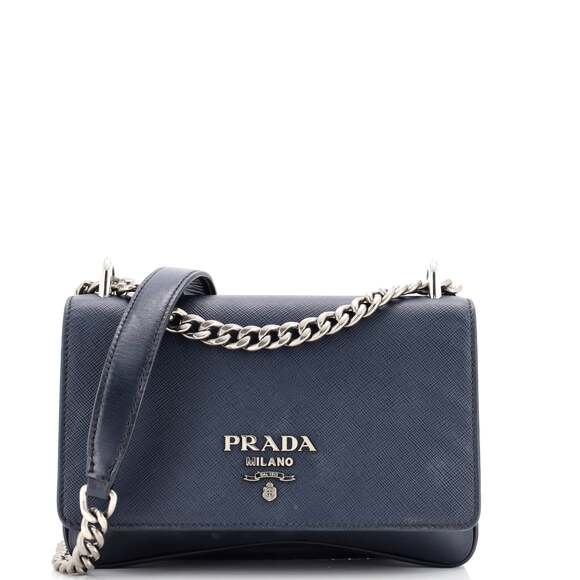 Prada Chain Flap Crossbody Bag Saffiano #199031P96B